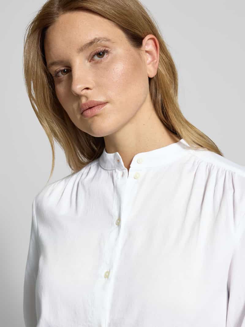 Marc O'Polo Relaxed fit overhemdblouse van puur katoen