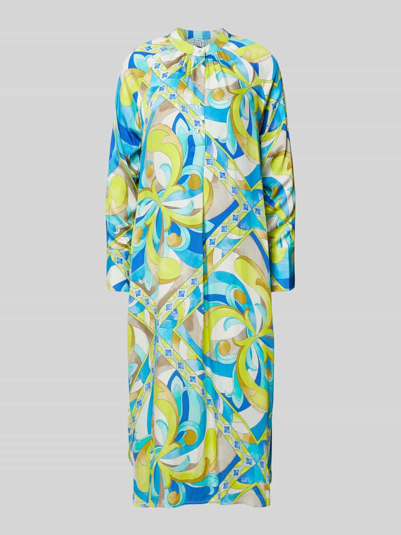 Emily Van den Bergh Midi-jurk met all-over print