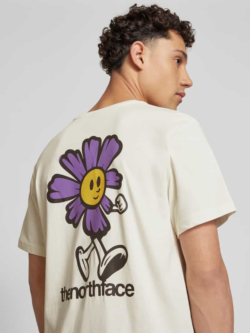 The North Face T-shirt met labelprint