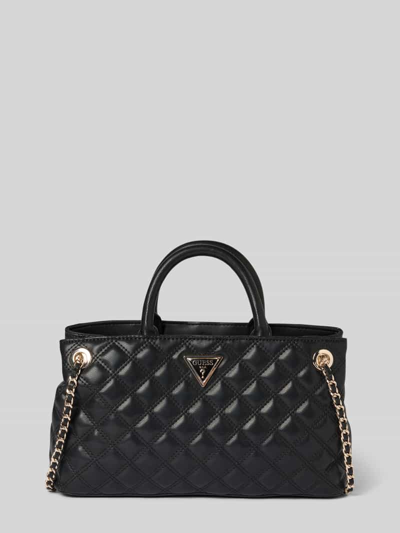 Guess Satchel bag met labeldetail model 'GIULLY'