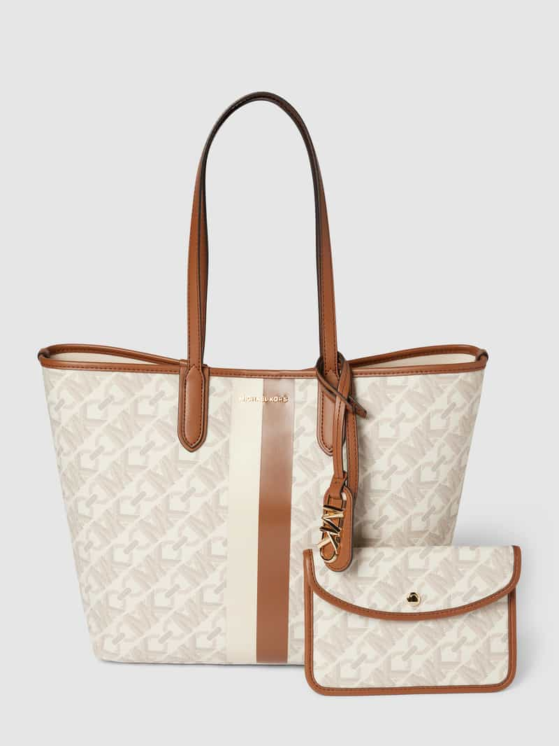 MICHAEL Kors Tote bag met all-over labelmotief model 'ELIZA'