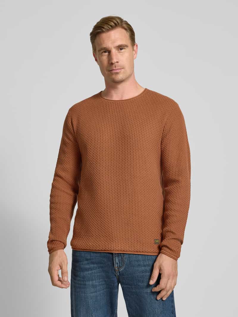 JACK & JONES Premium Gebreide pullover met structuurpatroon model 'BLUMASON'