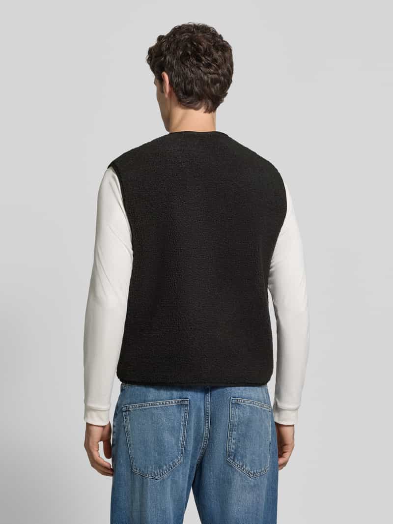 Lacoste Regular fit bodywarmer met logo-applicatie