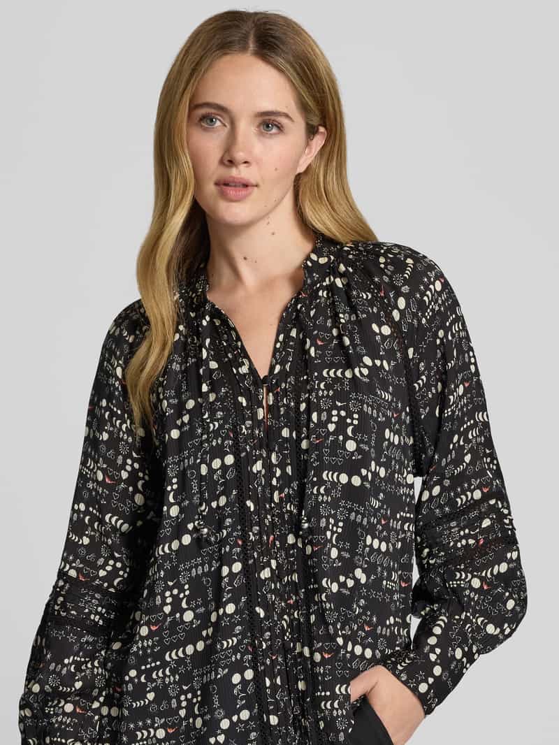 Scotch & Soda Blouseshirt met V-hals