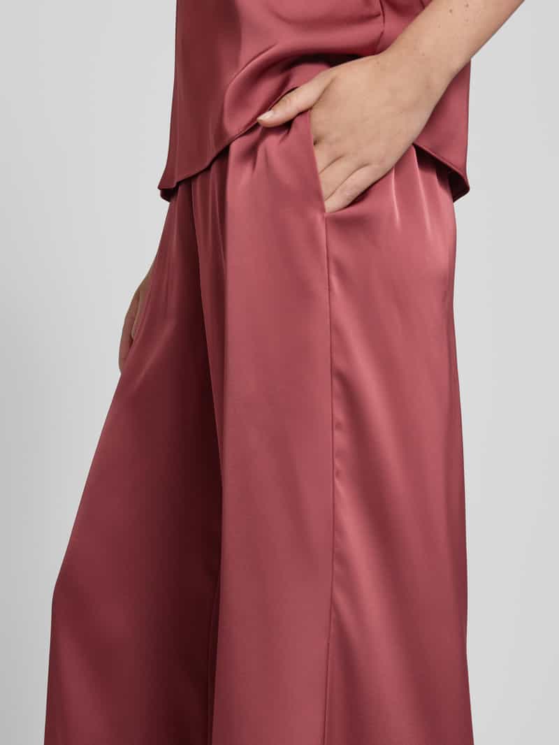 V by Vera Mont Wide fit stoffen broek met elastische band
