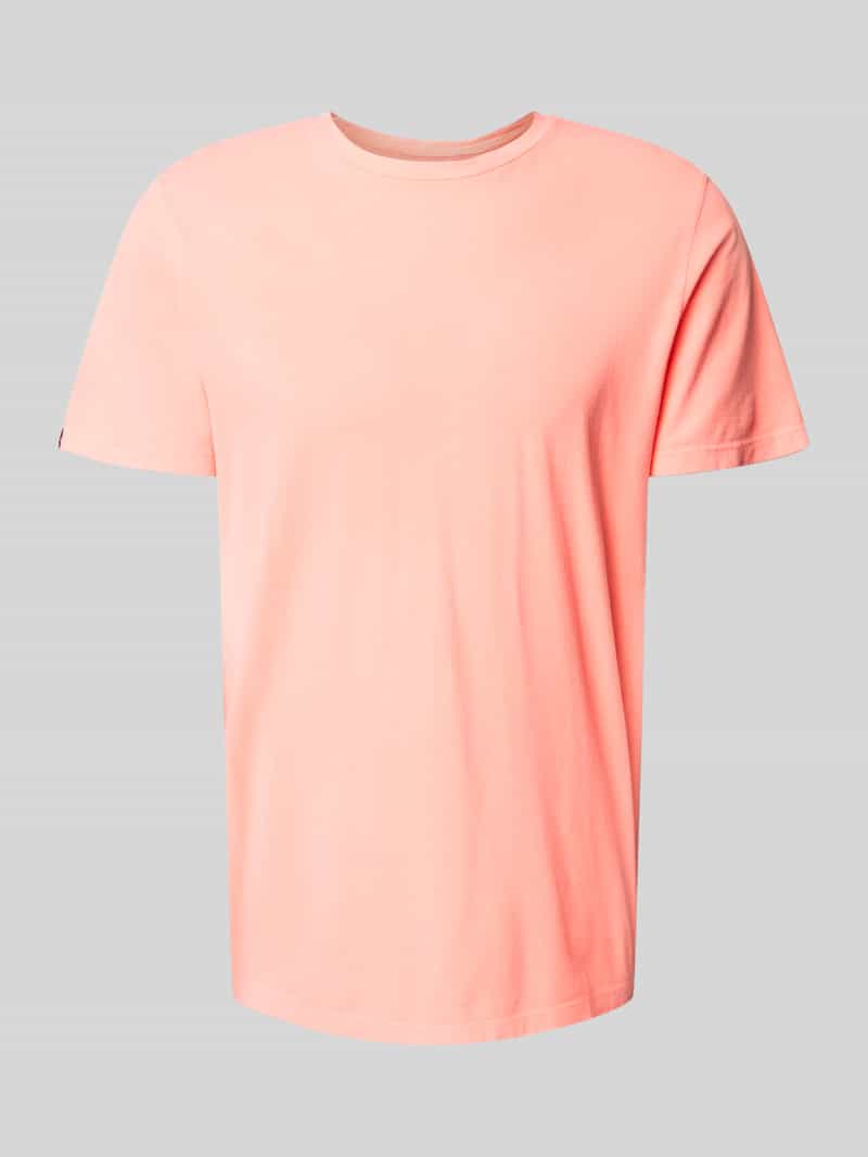 Superdry T-shirt met labeldetail