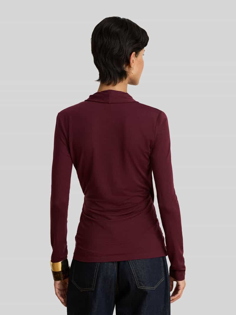 Lauren Ralph Lauren Slim fit shirt met lange mouwen van lyocellmix