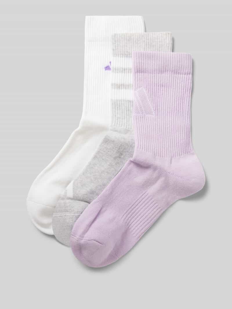 ADIDAS SPORTSWEAR Sokken met labeldetail in een set van 3 paar