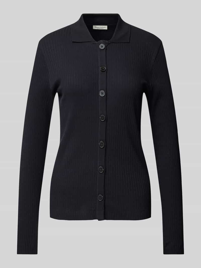 Marc O'Polo Regular fit jerseyblouse van katoenmix