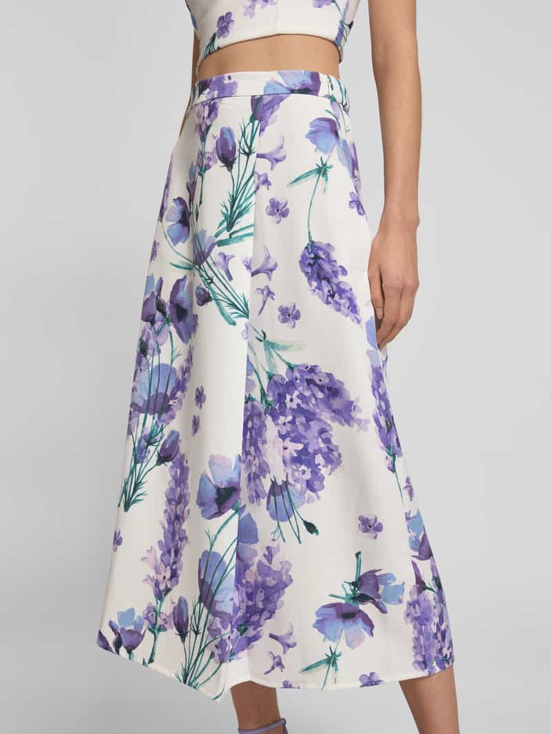 GUIDO MARIA KRETSCHMER WOMAN Midirok met ritssluiting opzij model 'Caitlin'