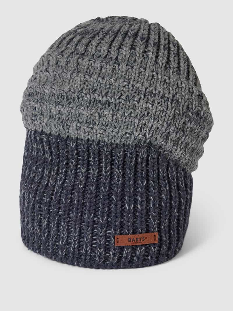 Barts Beanie met labelapplicatie, model 'Norve'