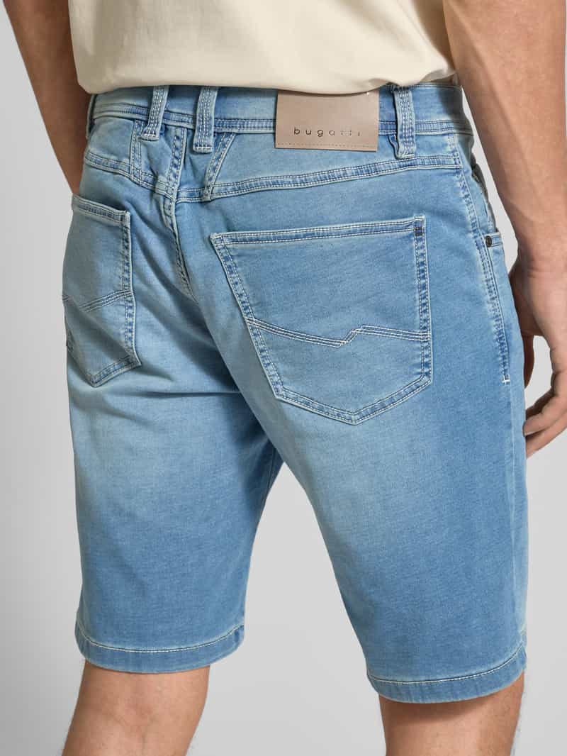 Bugatti Modern fit korte jeans in 5-pocketmodel
