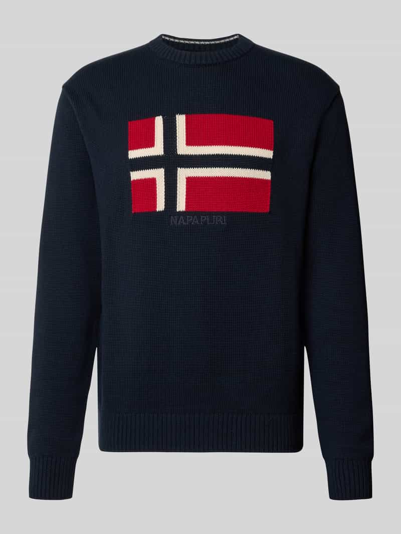 Gebreide pullover van pure katoen model 'MURA'