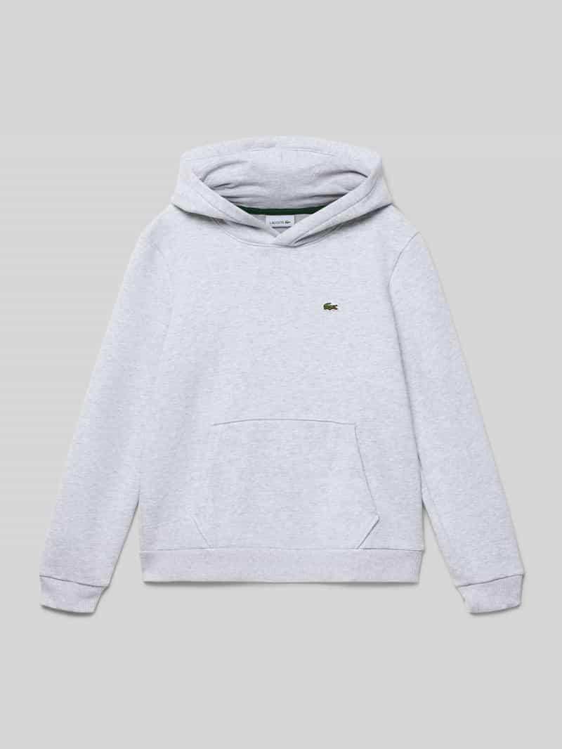 Lacoste Loose fit hoodie van katoenmix