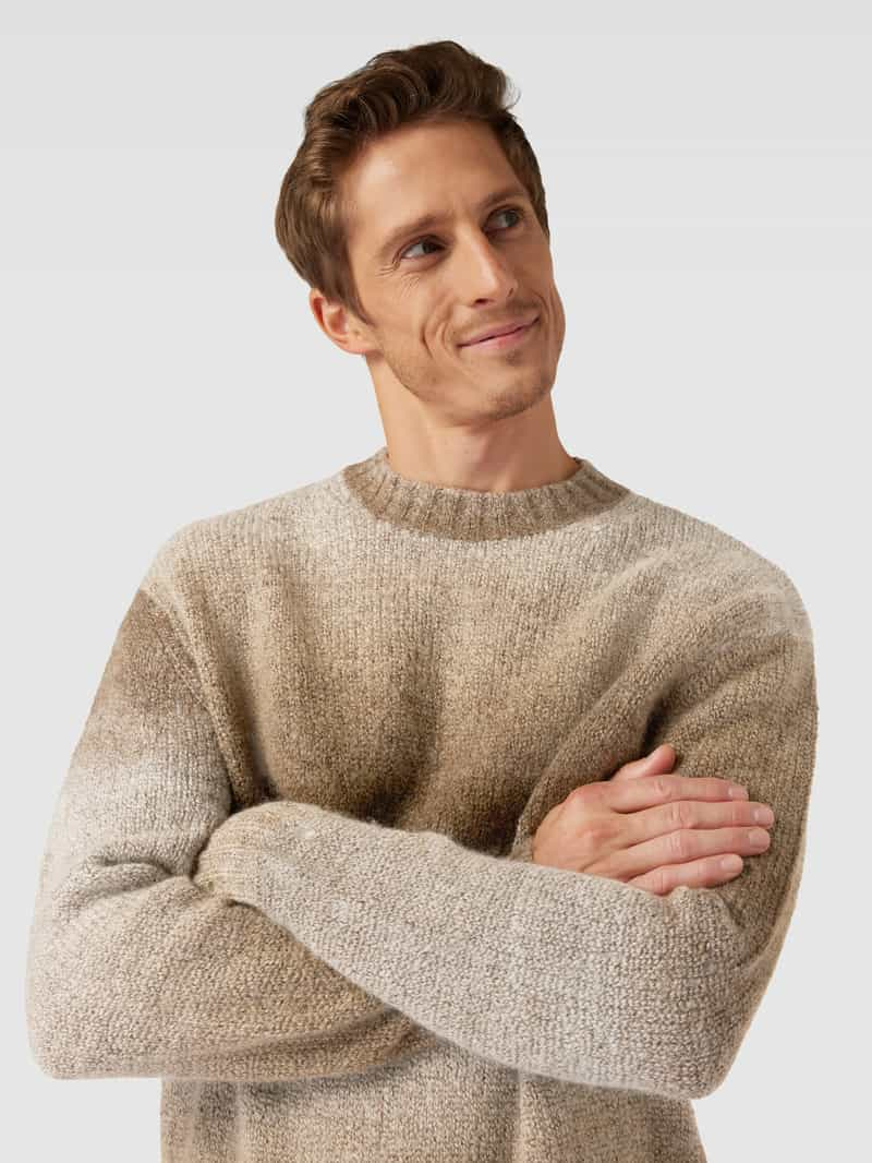 Selected Homme Gebreide pullover met kleurverloop model 'GAARD'