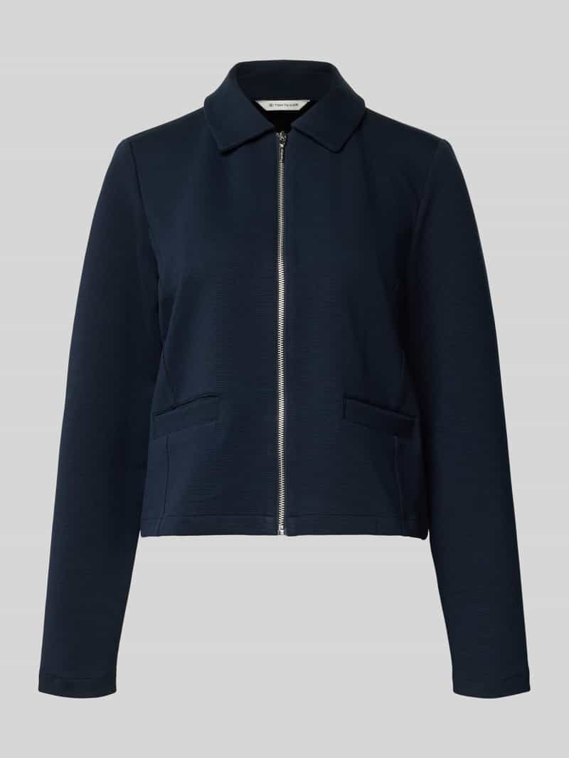 Tom Tailor Regular fit blazerjack van katoenmix