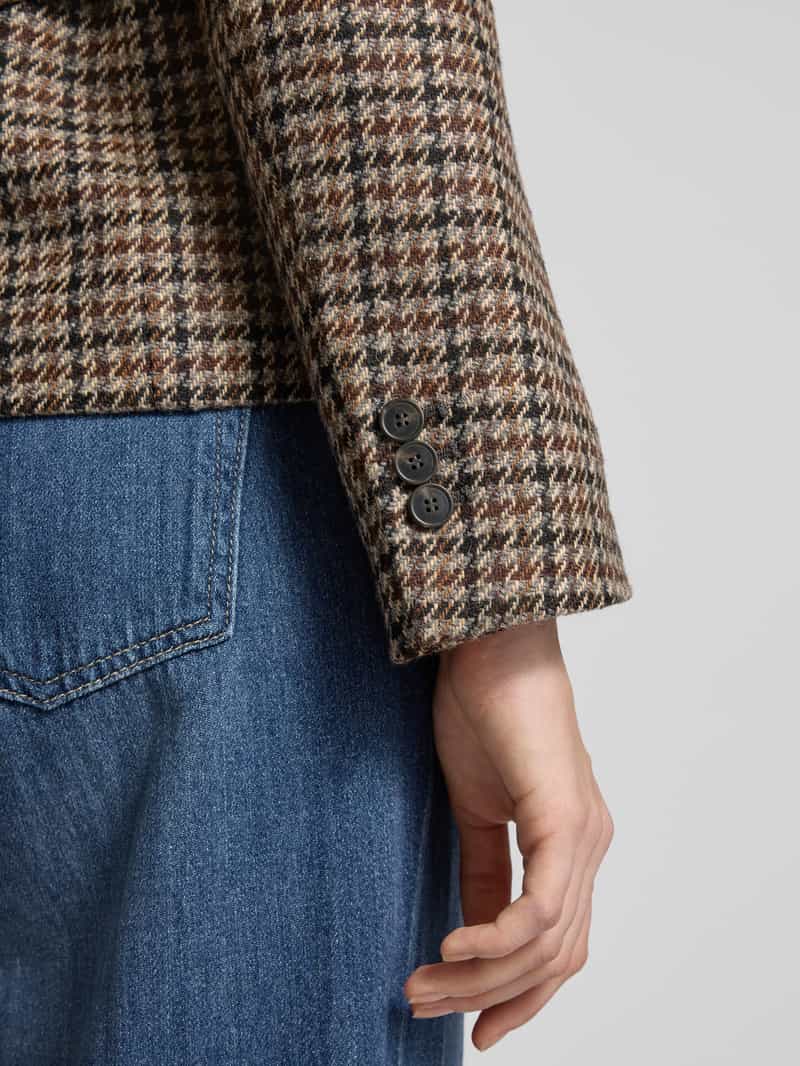 Weekend Max Mara Slim fit blazer van scheerwolmix model 'NAUSICA'