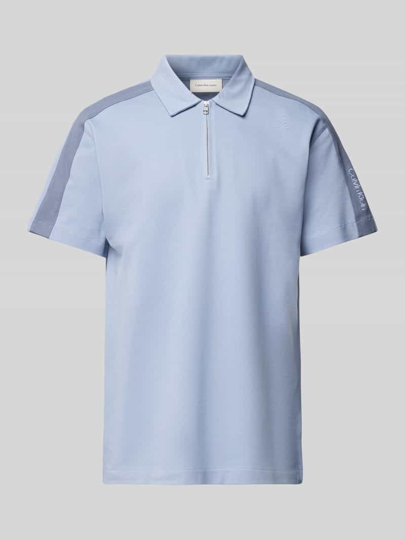Calvin Klein Jeans Poloshirt met labeldetail