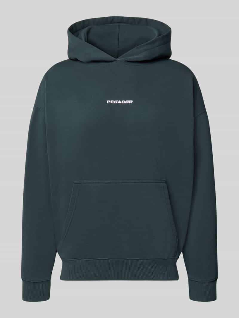 PEGADOR oversized fit hoodie van katoenmix model 'CLARITA'
