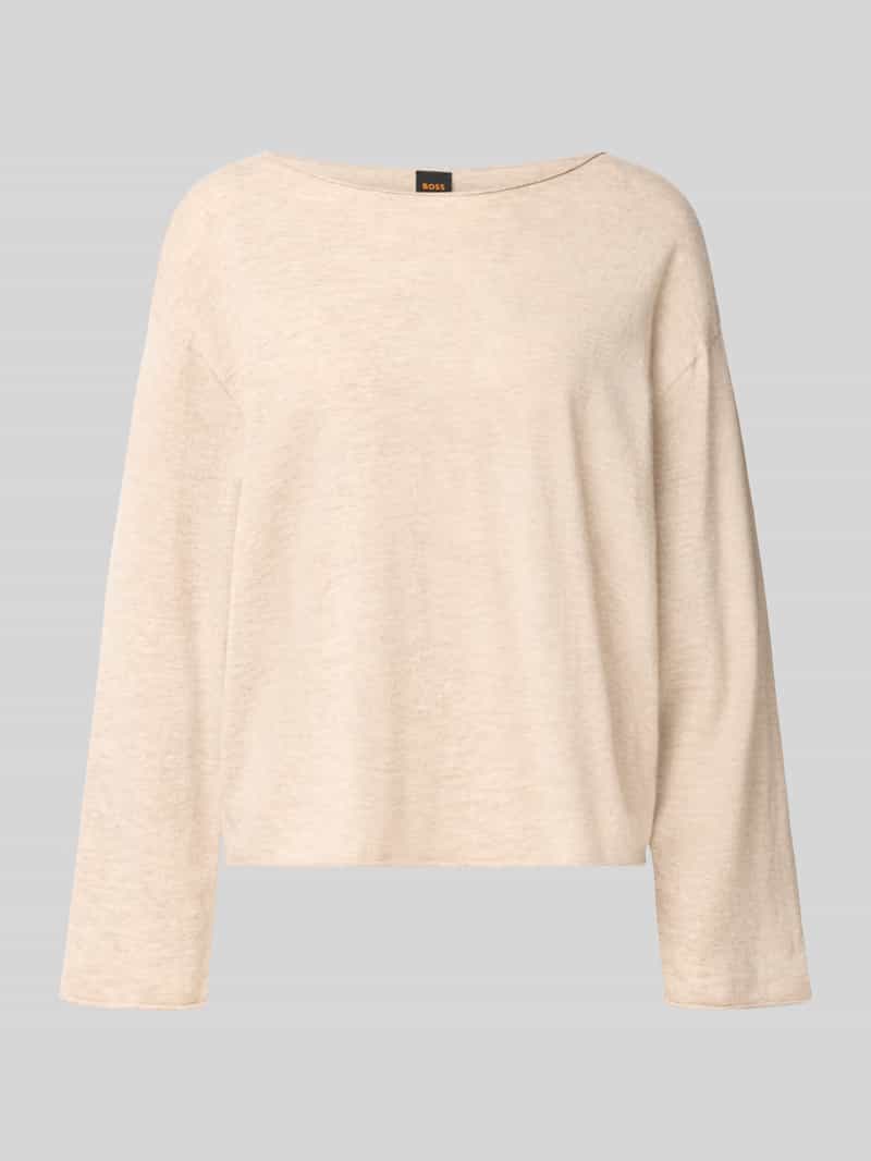 Regular fit pullover van mix van kasjmier en scheerwol model 'C_Faprosa'