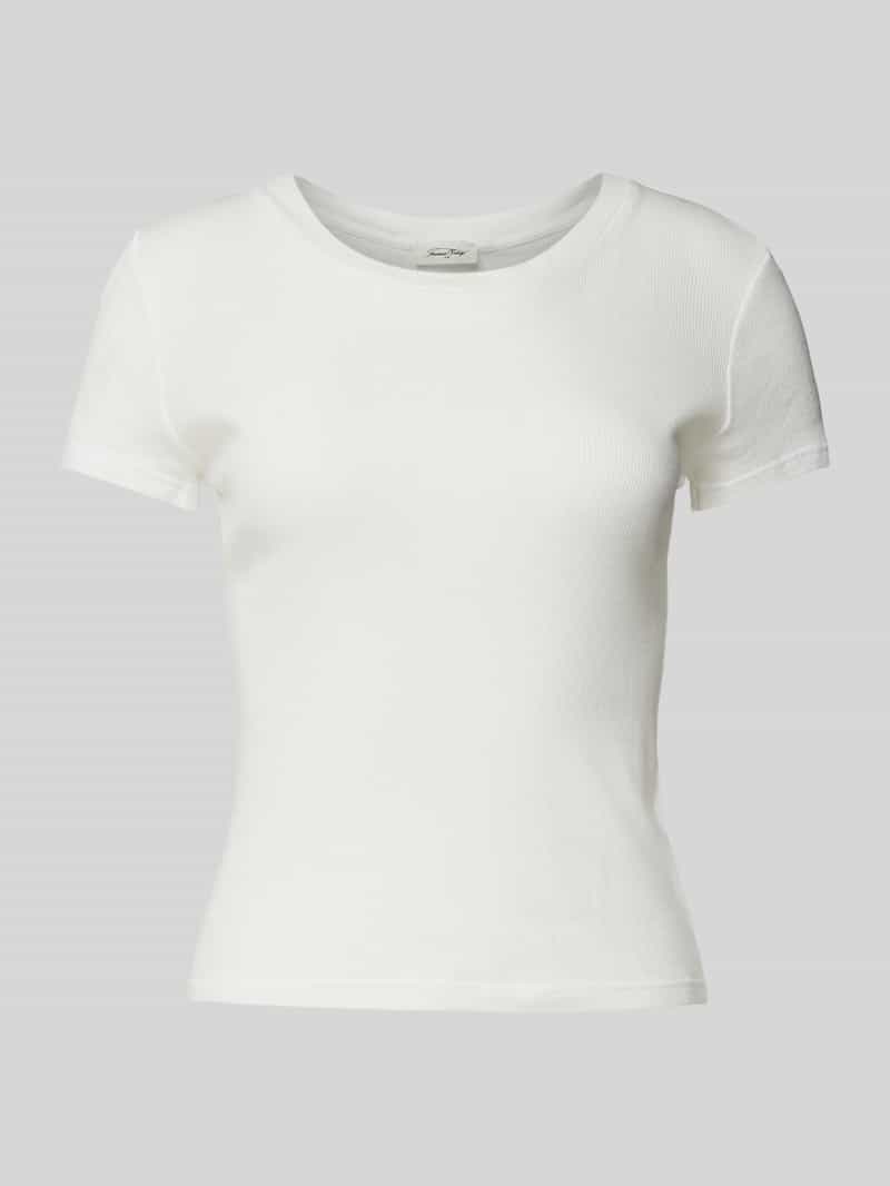 American vintage T-shirt in riblook model 'SULLY'