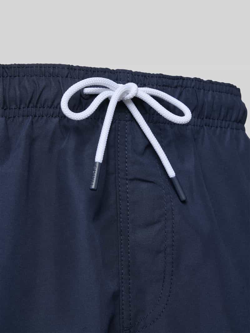 Shiwi Regular fit zwembroek met labelpatch model 'Mike'