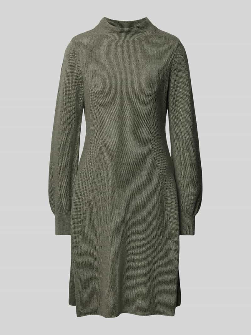 monari Knielange jurk met turtleneck