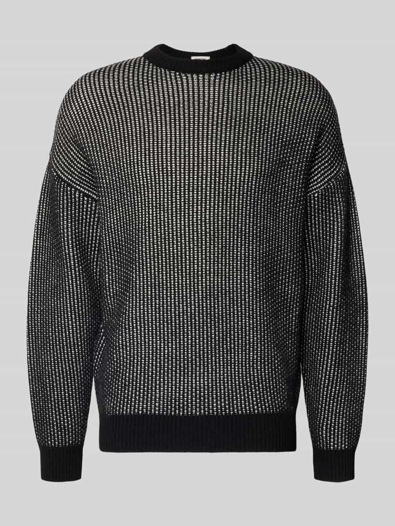 drykorn Gebreide pullover met ribboorden model 'NEELIO'