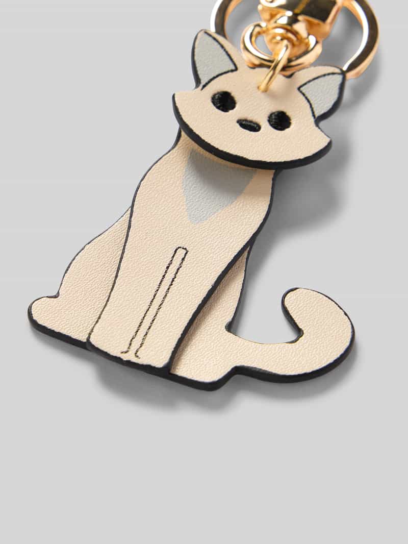Seidenfelt Sleutelhanger in dierenlook model 'My Cat'