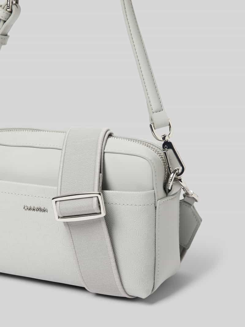 CK Calvin Klein Schoudertas met labelapplicatie model 'CK MUST'