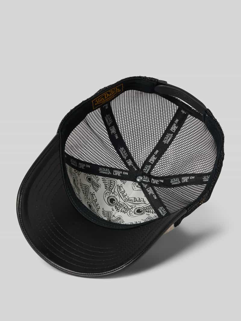 Von Dutch Trucker-pet met teddy model 'DEATTLE'