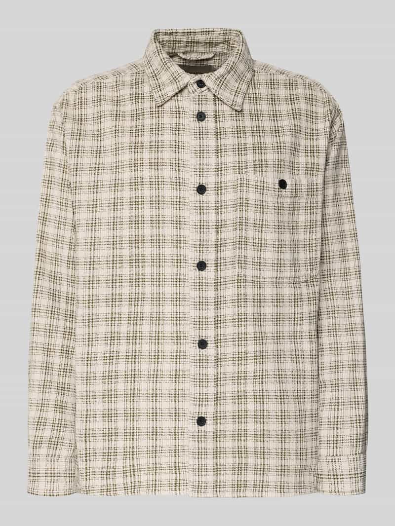 Only & Sons Loose fit overhemd van puur katoen model 'WALEED'