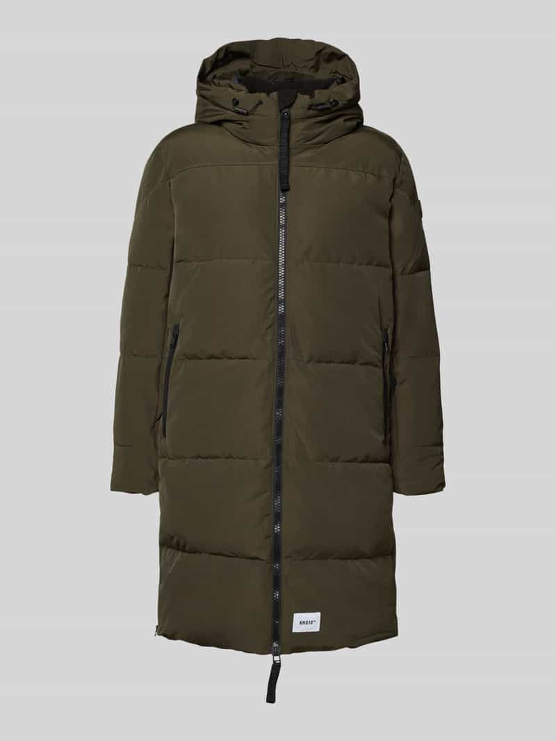khujo Gewatteerd jack met capuchon en tweewegsritssluiting model 'LEAR'