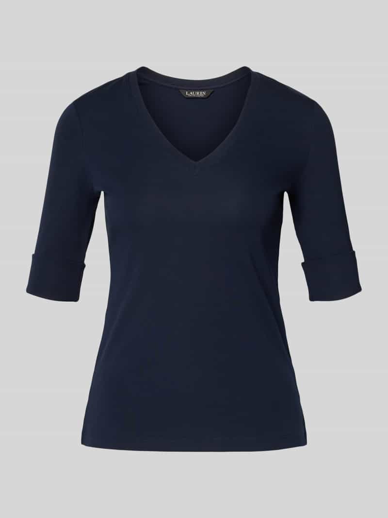 Lauren Ralph Lauren T-shirt met V-hals model 'JUDY'