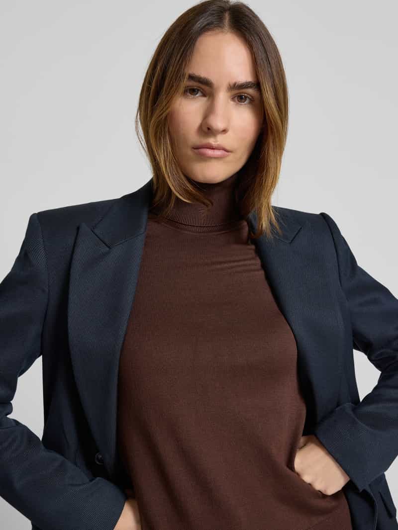 Christian Berg Woman Gebreide pullover met ribboorden