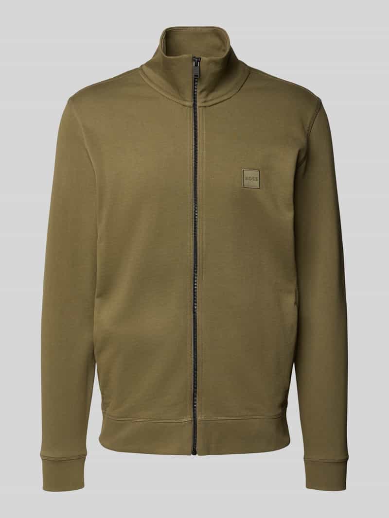 Boss Orange Regular fit sweatjack van puur katoen