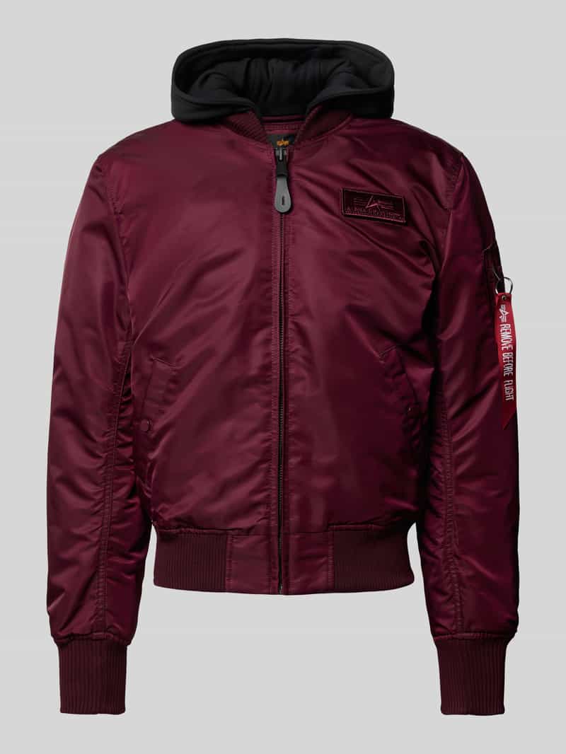 alpha industries Bomberjack met labelpatch
