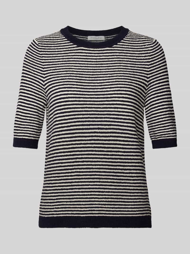 Christian Berg Woman Gebreide pullover met 1 2-mouwen