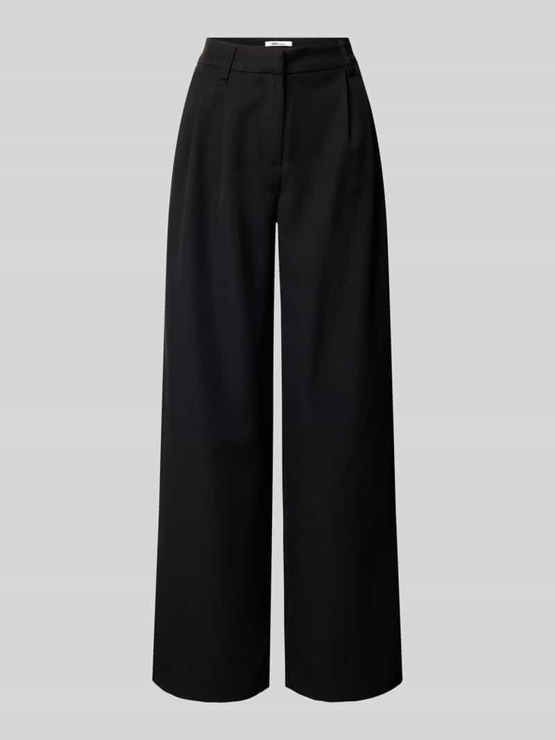 Only Regular fit broek met wijde pijpen model 'HATTIE'