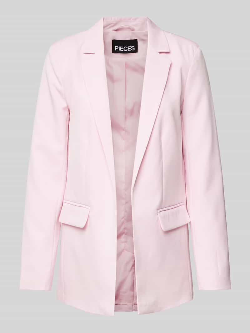 Pieces Loose fit lange blazer met klepzakken model 'BOZZY'