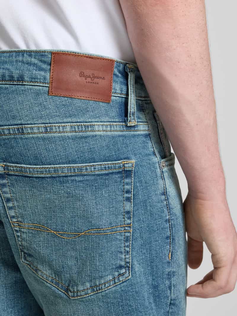 Pepe Jeans Straight fit jeans van katoenmix model 'CASH'