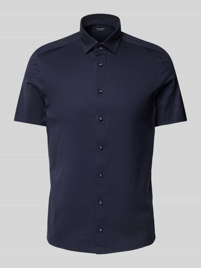 OLYMP Level Five Body fit zakelijk overhemd met 1 2-mouwen