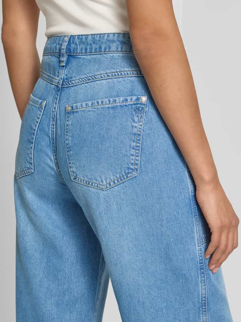 monari Relaxed fit jeans met steekzakken