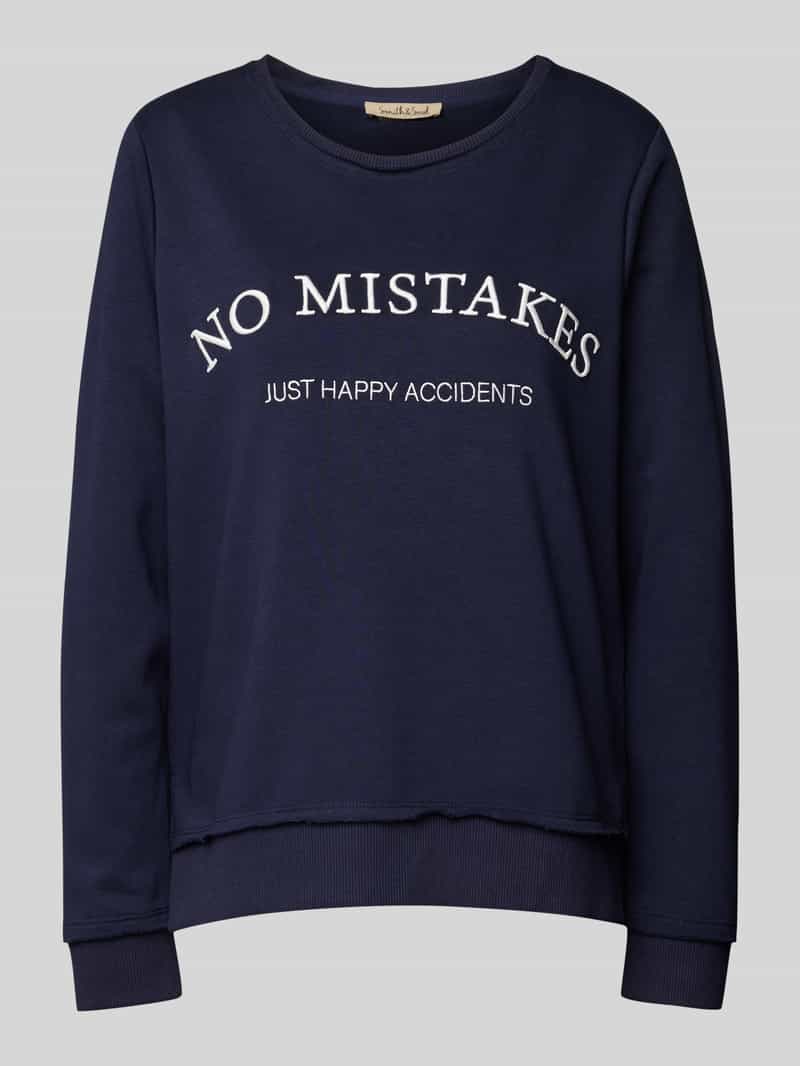 Smith and Soul Sweatshirt met statementstitching
