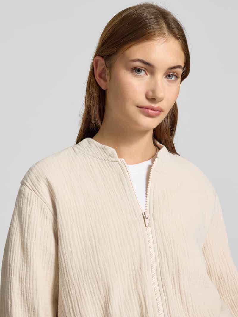 Pieces Regular fit blouson van puur katoen model 'TASTINA'