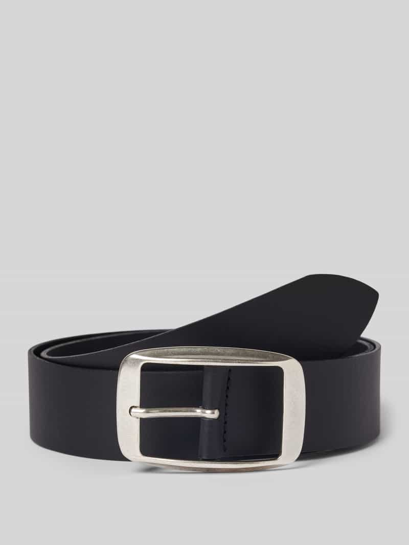 s.Oliver RED LABEL Leren riem met vierkante sluiting