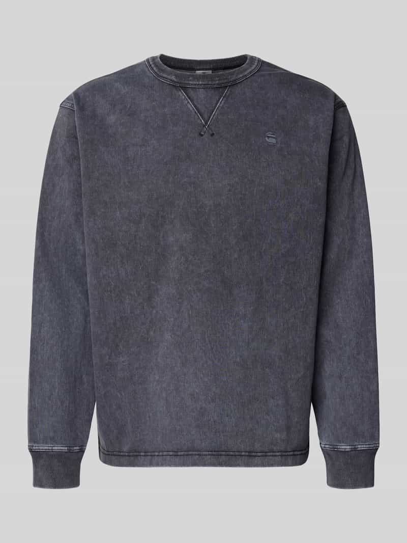 G-Star Raw Shirt met lange mouwen en ribboorden