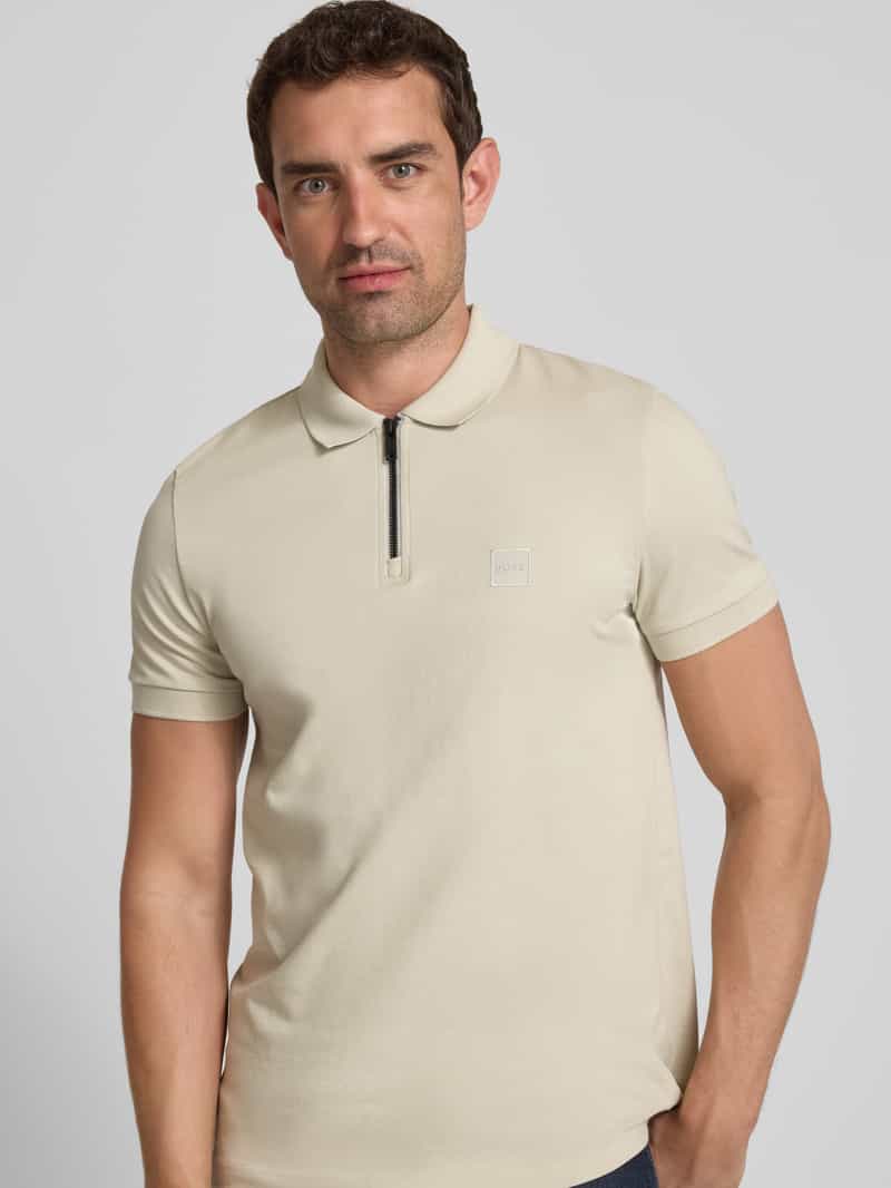 Boss Orange Poloshirt met labelpatch
