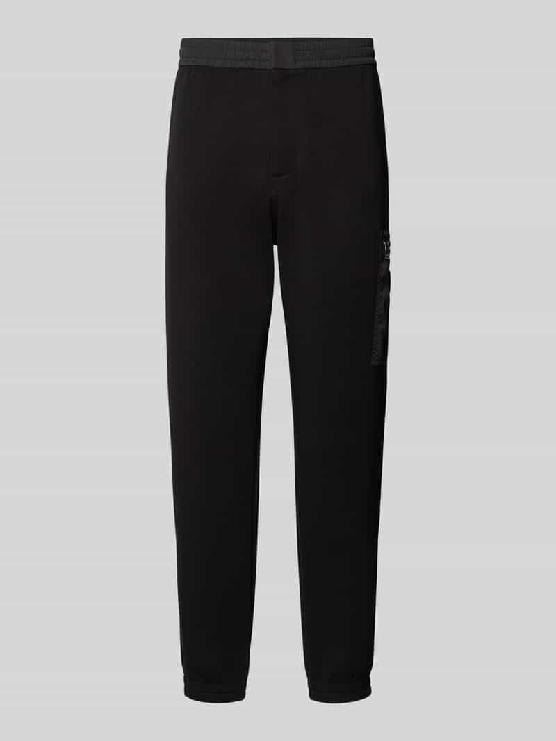 Armani Exchange Regular fit sweatpants met cargozak