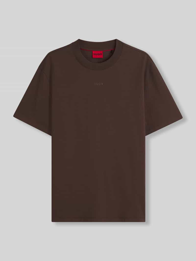 Regular fit t-shirt van puur katoen model 'Dapolino'